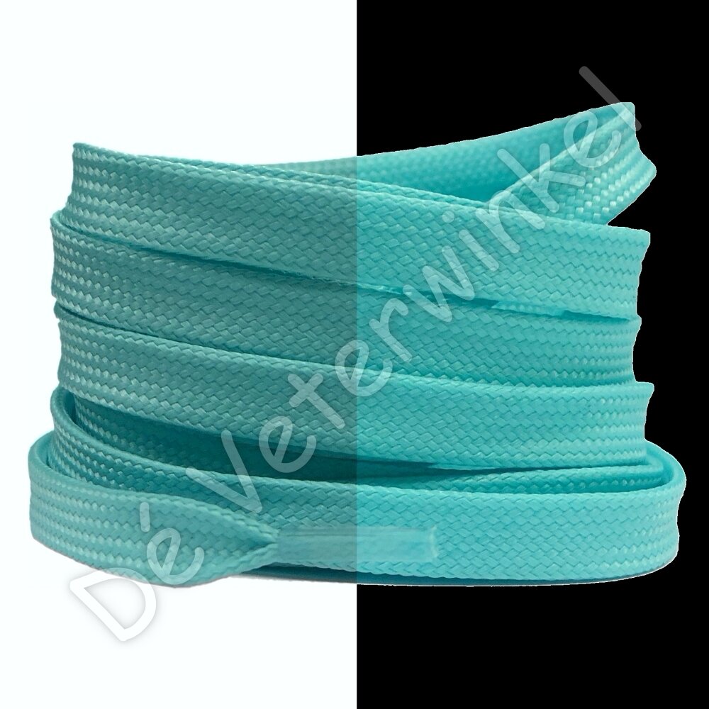 Glow in the dark 8mm Azure Blue