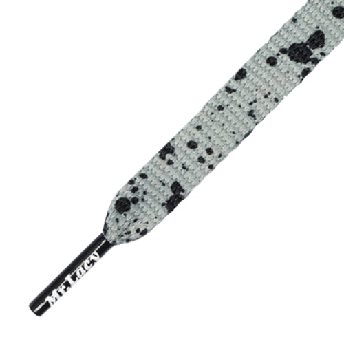 Mr.Lacy - Printies Cement Grey/Black 130cm