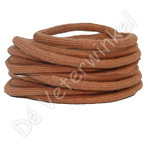 Round 5mm cotton Cognac