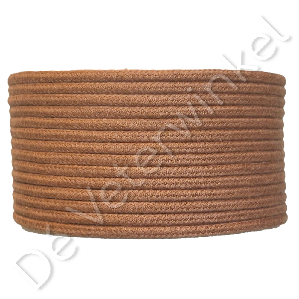 Cordlace 3mm cotton Cognac