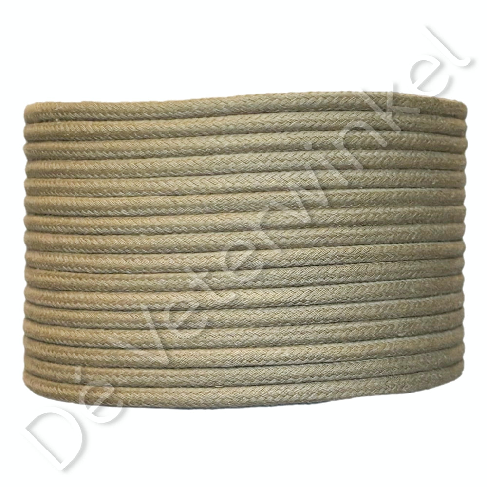 Cordlace 3mm cotton Dark Beige