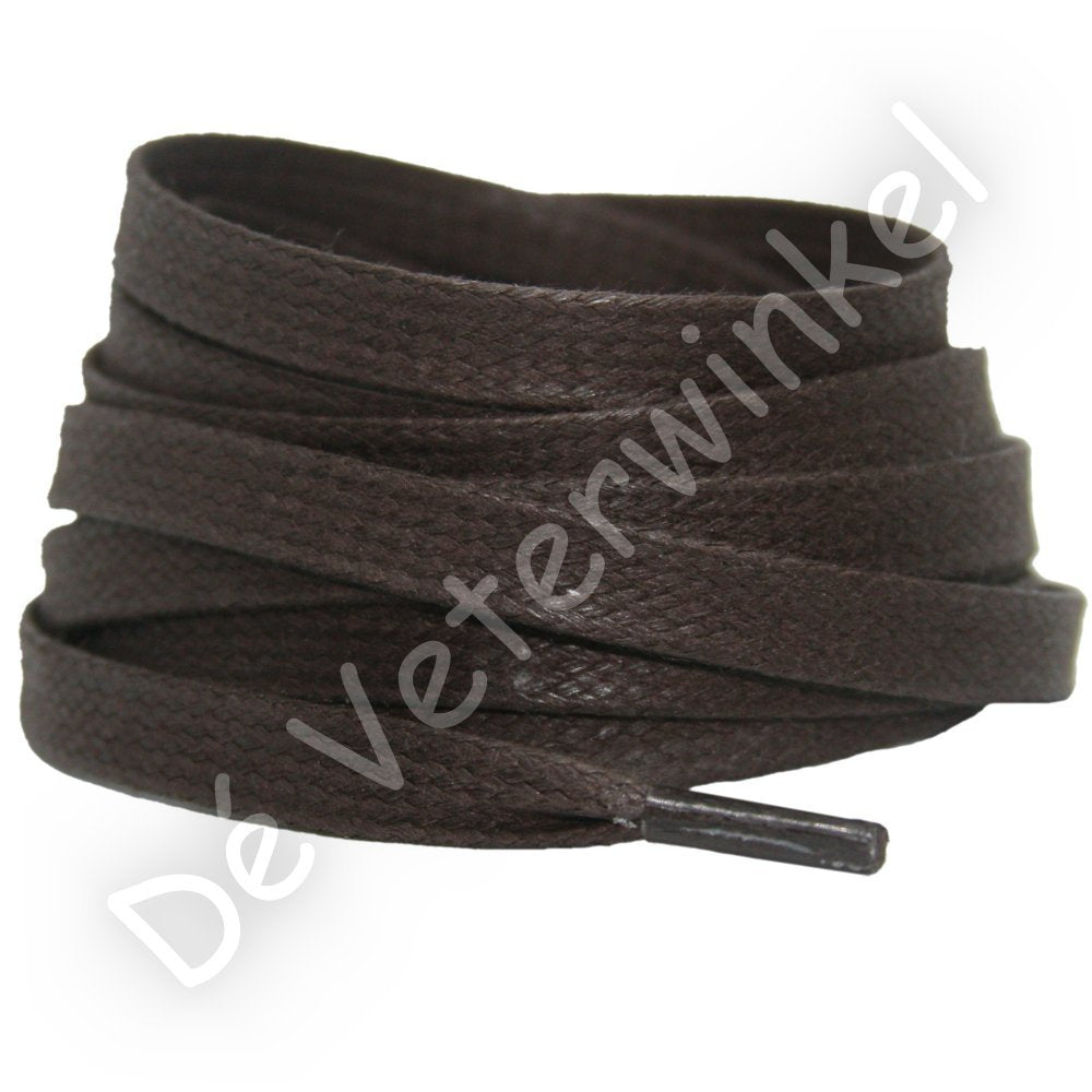 Flat 7mm LIGHTWAX Dark Brown