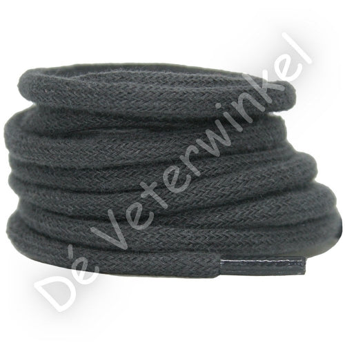 Round 5mm cotton Dark Grey