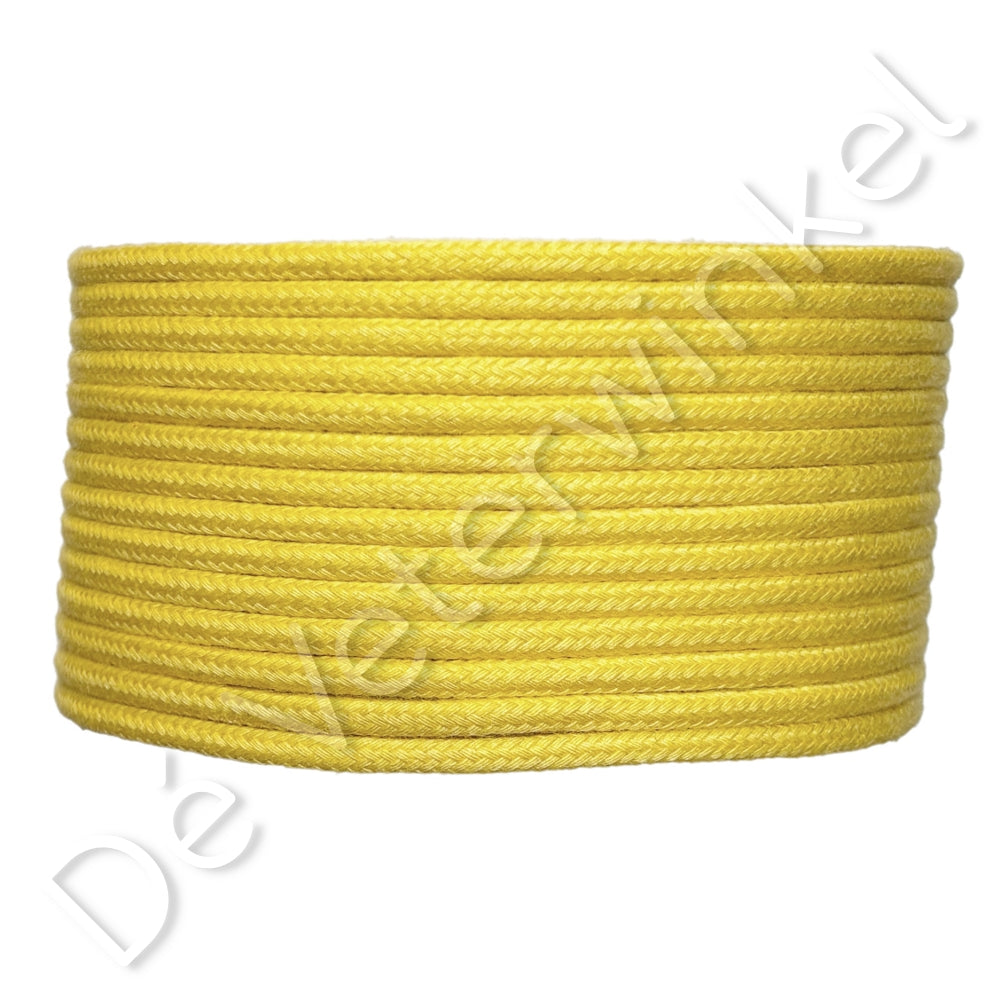Cordlace 3mm cotton Yellow