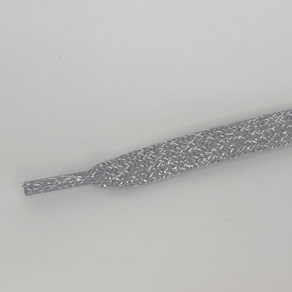 Glitterveter 8mm Zilverdraad