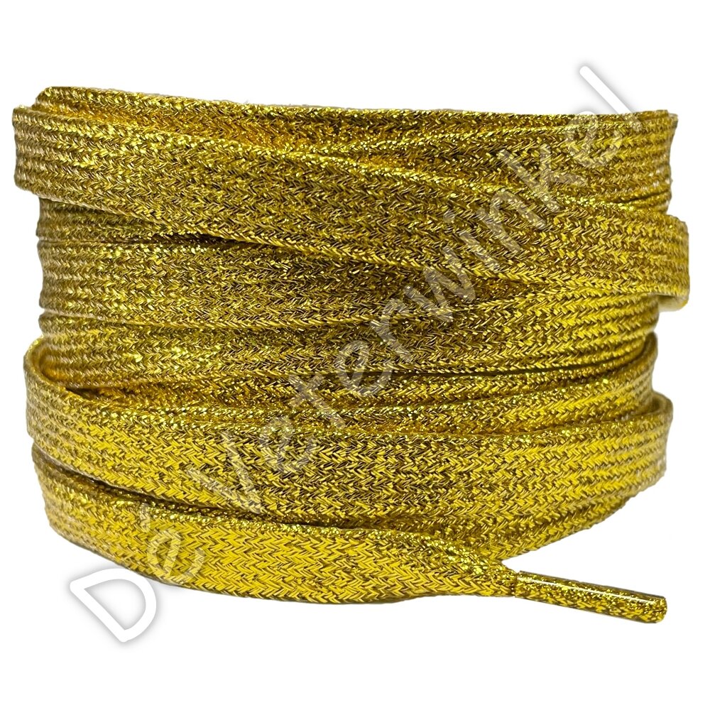 Flat shiny 10mm Gold