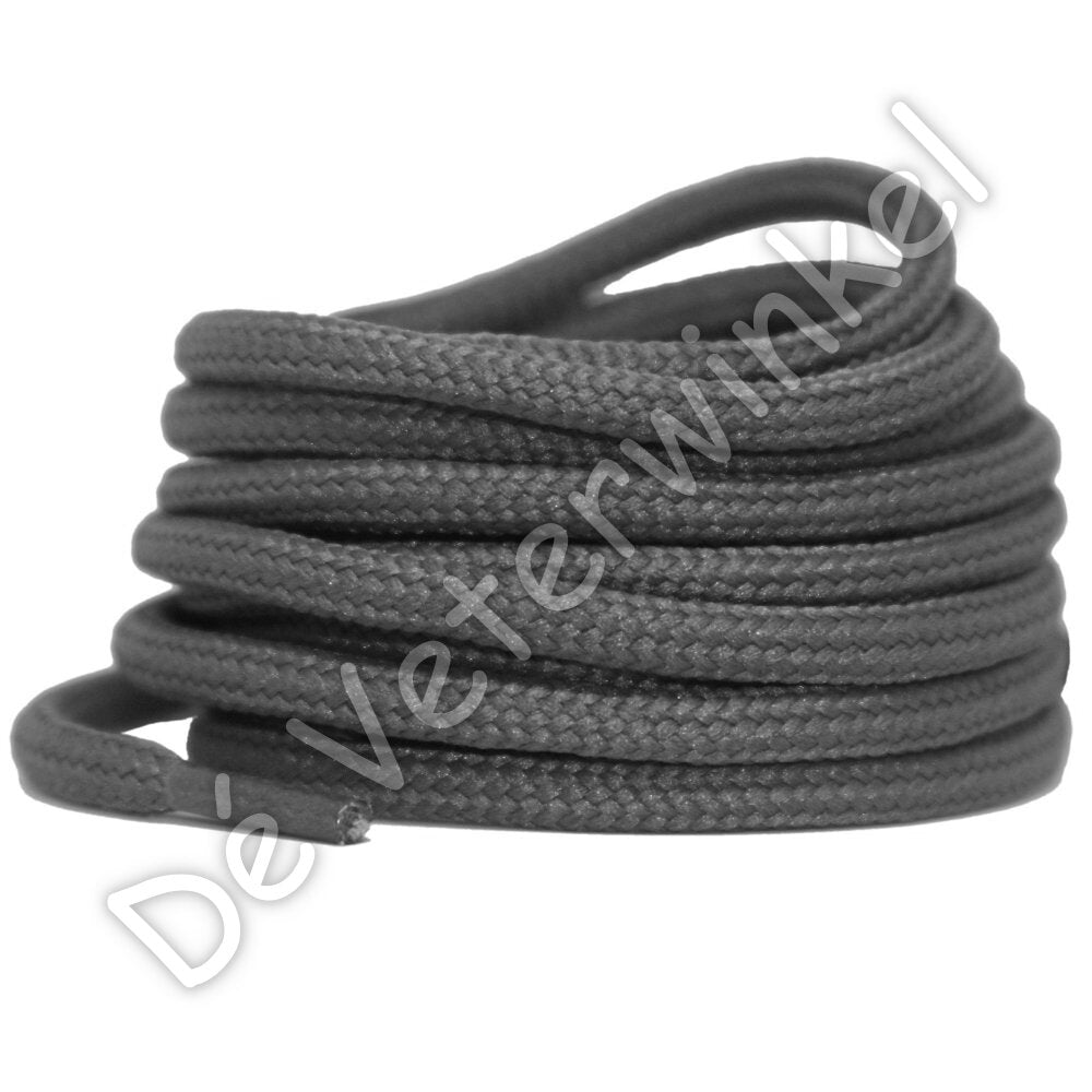 Round 5mm polyester Grey