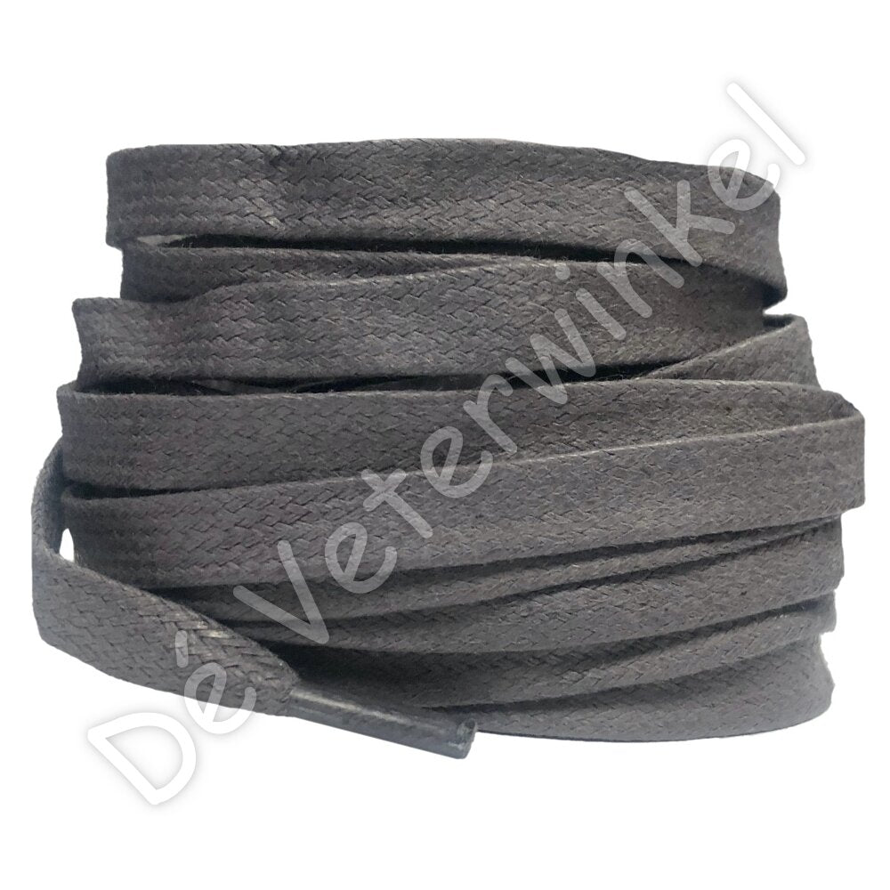 Flat 8mm wax Grey