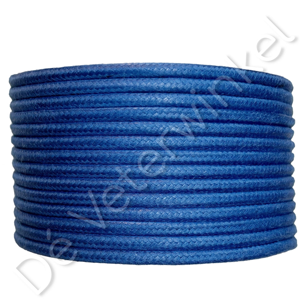 Trendlace 3mm WAX Cobalt Blue