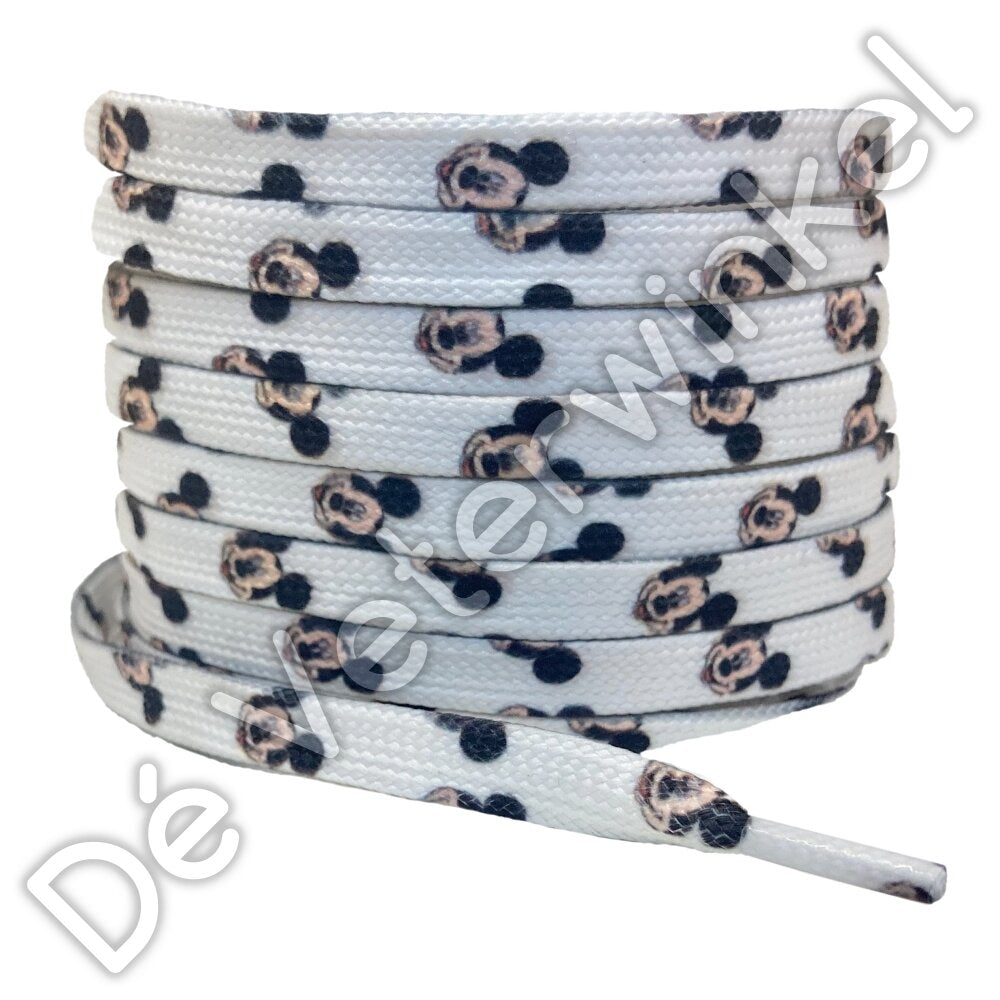 Printed lace 8mm Mickey Mouse