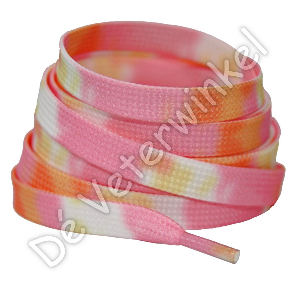 Tie Dye 8mm Orange/Pink
