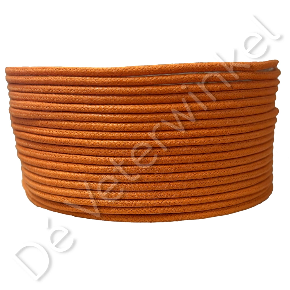 Round 2mm wax Orange