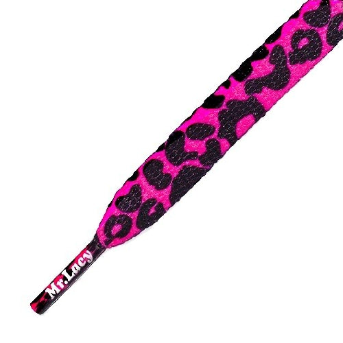Mr.Lacy - Printies Pink/Black Leopard 130cm