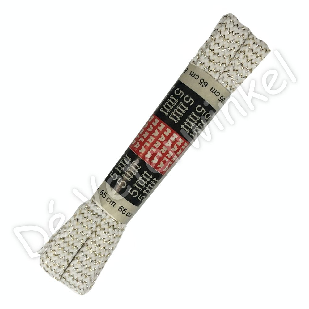 Plat 8mm LUREX Wit