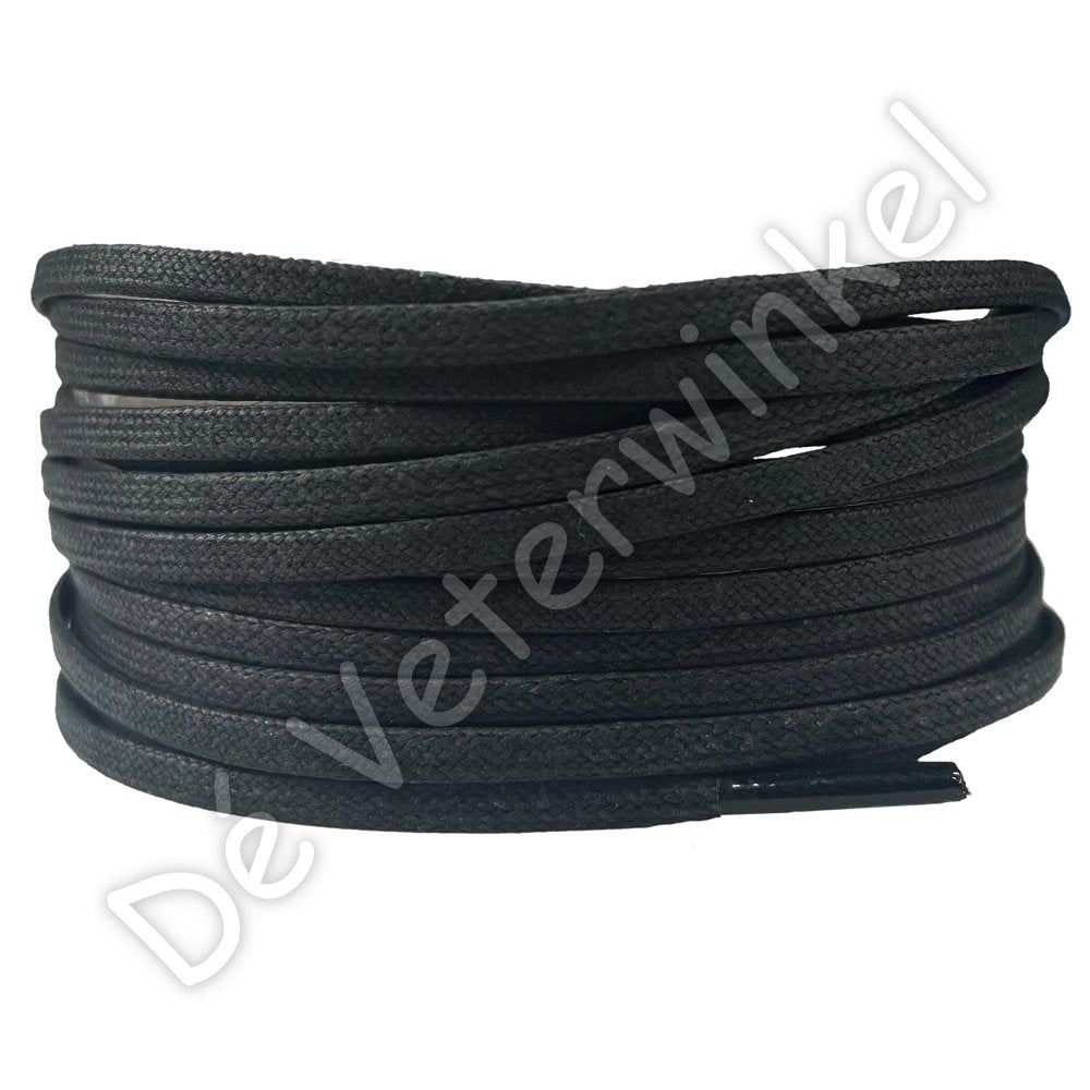 Flat 4mm wax Black