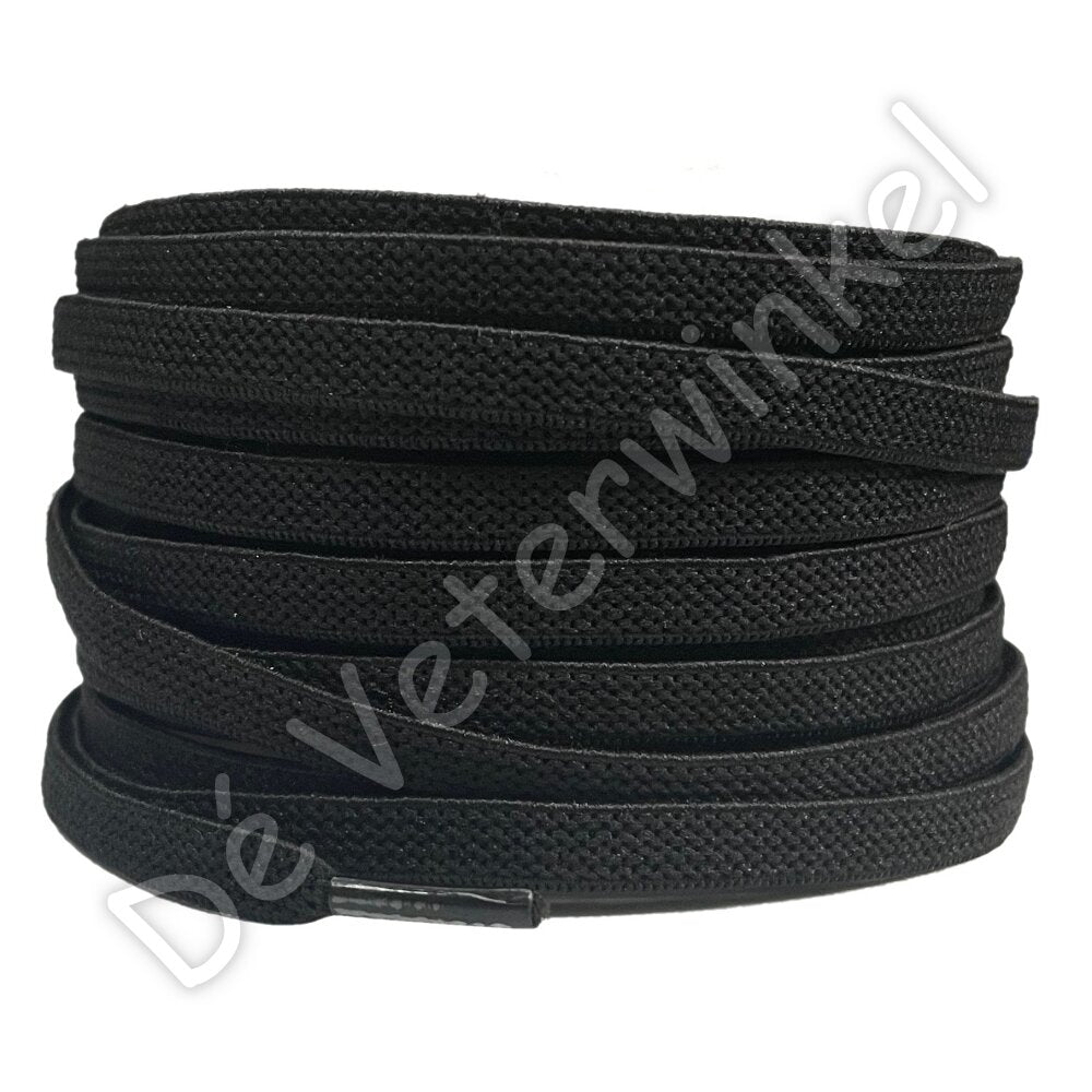Flat ELASTIC 7mm Black