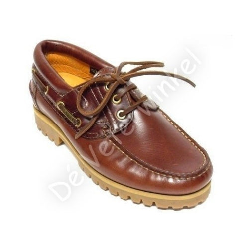 Leather boat shoe laces - Van Bommel 150cm