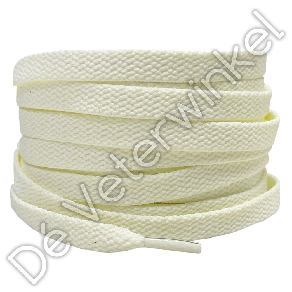 Nike laces flat 8mm Coconut Milk