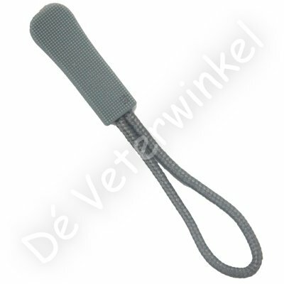 Zipper puller Grey