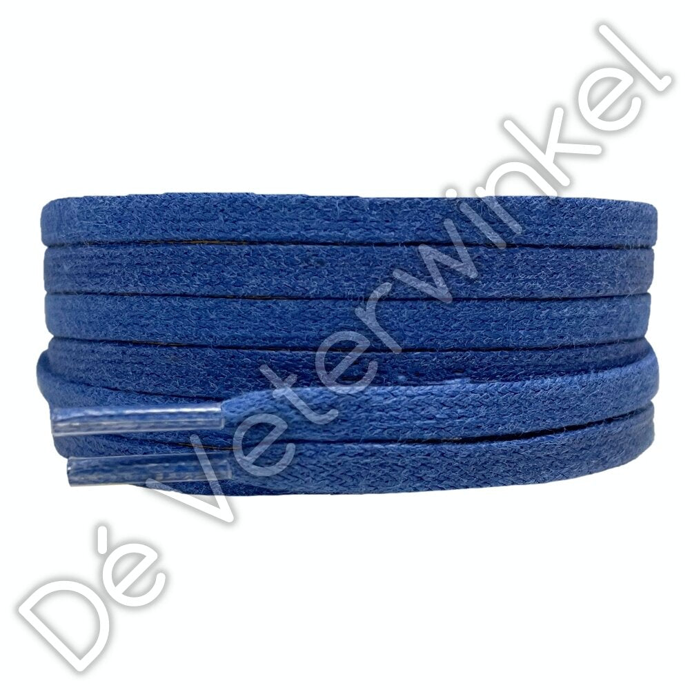 Flat 4mm wax Cobalt Blue