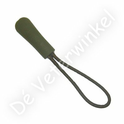 Zipper puller Army Green