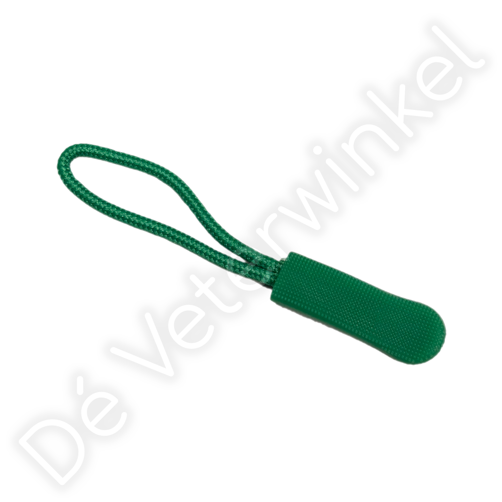 Zipper puller Apple Green