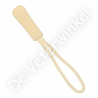 Zipper puller Cream