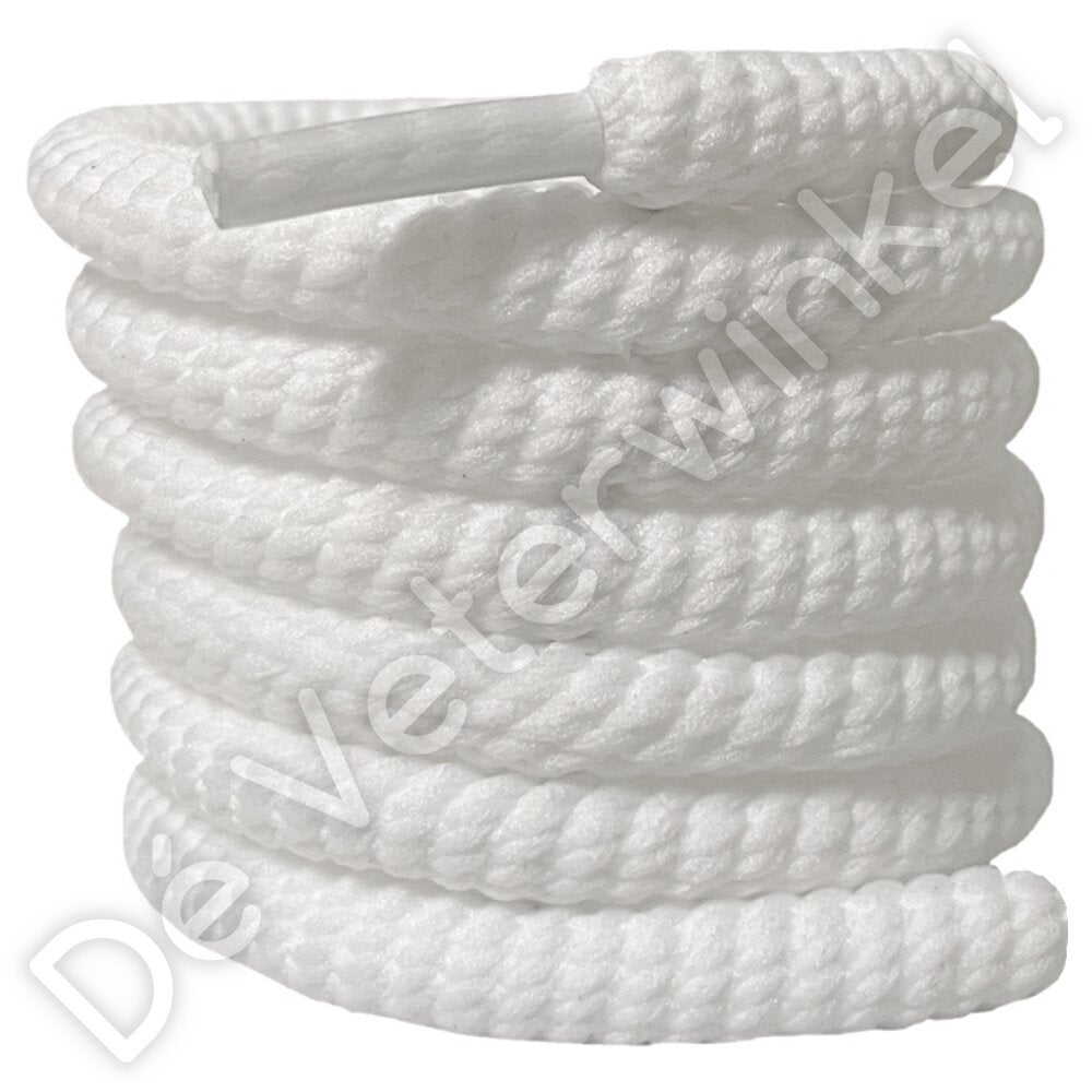 Rope laces 9mm Snow White 120cm