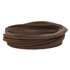 Leren veters van de rol  width=