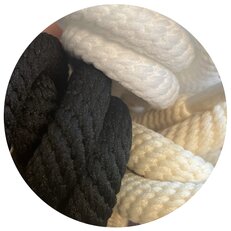 Rope laces 9mm  width=