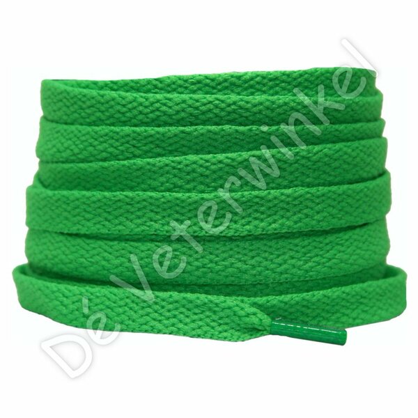 Nike laces flat 8mm Apple Green BY THE METER