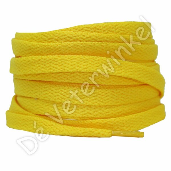 Nike laces flat 8mm Yellow BY THE METER