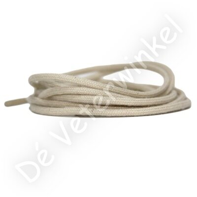 Cordlaces 3mm cotton Cream BY THE METERS