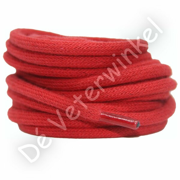 Round 5mm cotton Red BY THE METERS