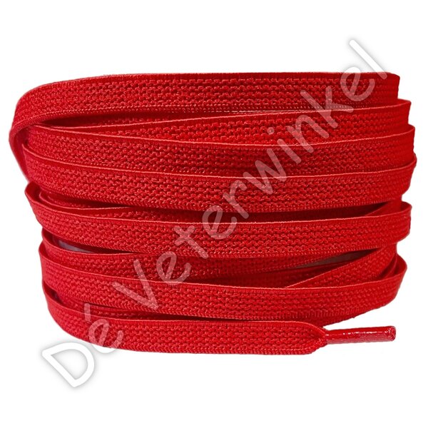 Flat ELASTIC 7mm Red BY THE METERS