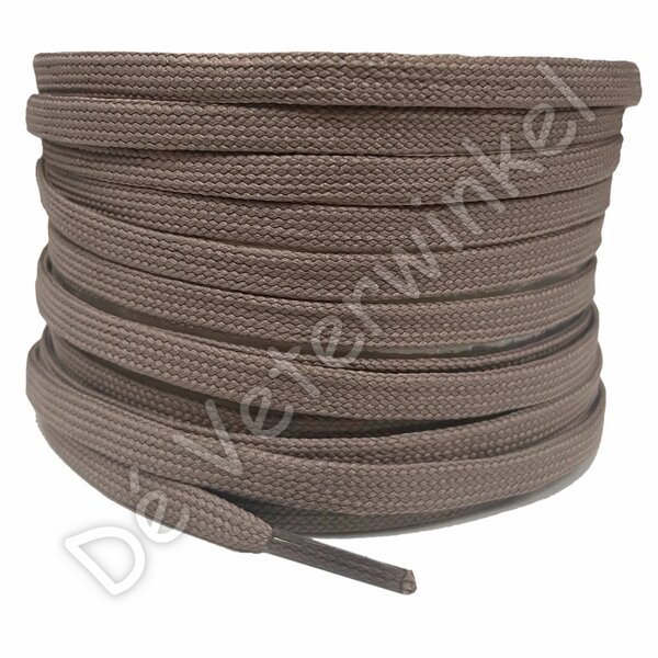 Flat 5mm Polyester Grey Taupe BY THE METERS