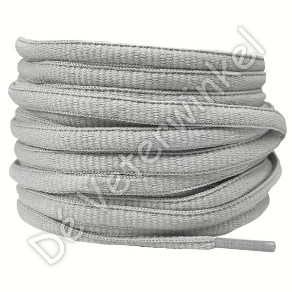 Oval sportlaces 6mm Light Grey BY THE METERS
