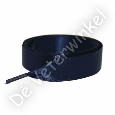 Satin 15mm DarkBlue BY THE METERS