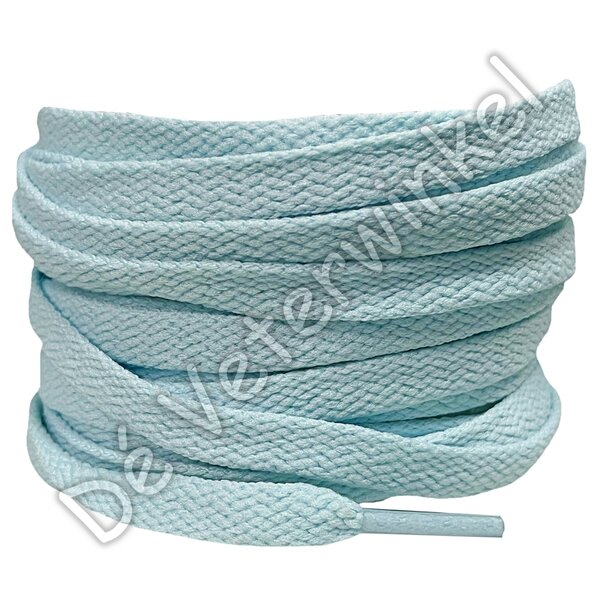 Nike laces flat 8mm Pastel Blue BY THE METER