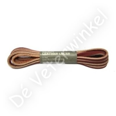 Timberland leather laces TanRed 44&quot;-112cm
