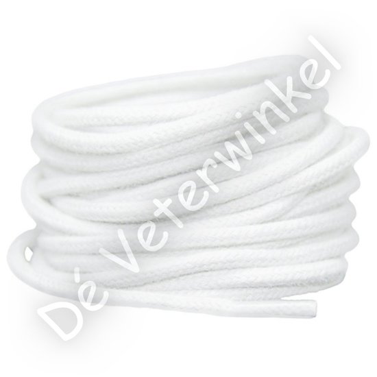 Cordlaces 3mm cotton White BY THE METERS