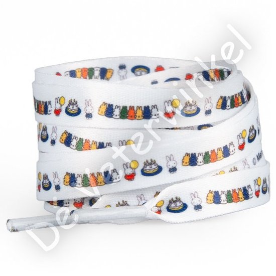 miffy laces party - per pair