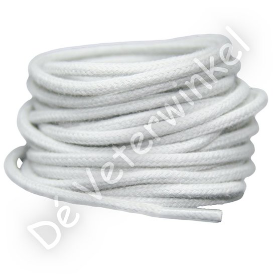 Cordlaces 3mm cotton Light Grey BY THE METERS