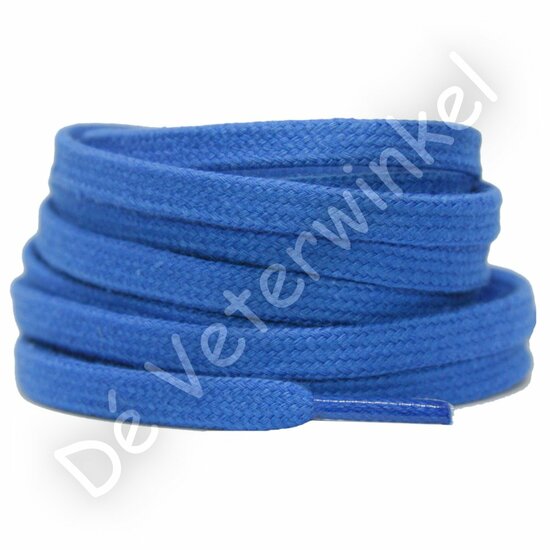 Flat cotton 6mm KobaltBlue BY THE METERS