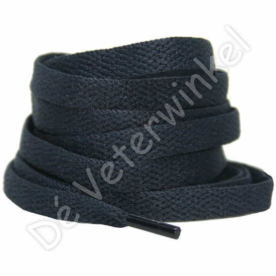 Nike laces flat 8mm Dark Blue BY THE METER