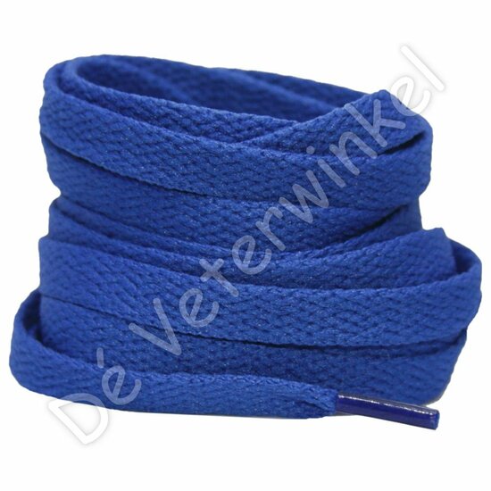 Nike laces flat 8mm RoyalBlue BY THE METER
