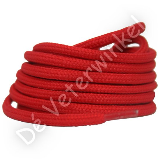 Round 5mm polyester Red - per pair