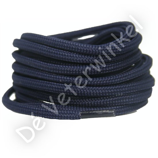 Rond 5mm polyester Donkerblauw - per paar