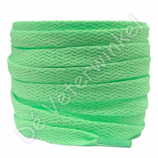 Nike laces flat 8mm Minty Green BY THE METER