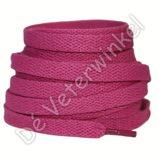 Nike laces flat 8mm Heather Pink - per pair